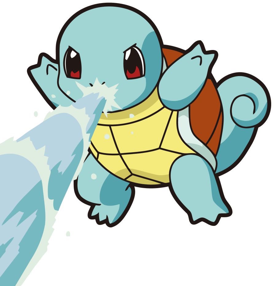HYUNGWON AS SQUIRTLE;a thread