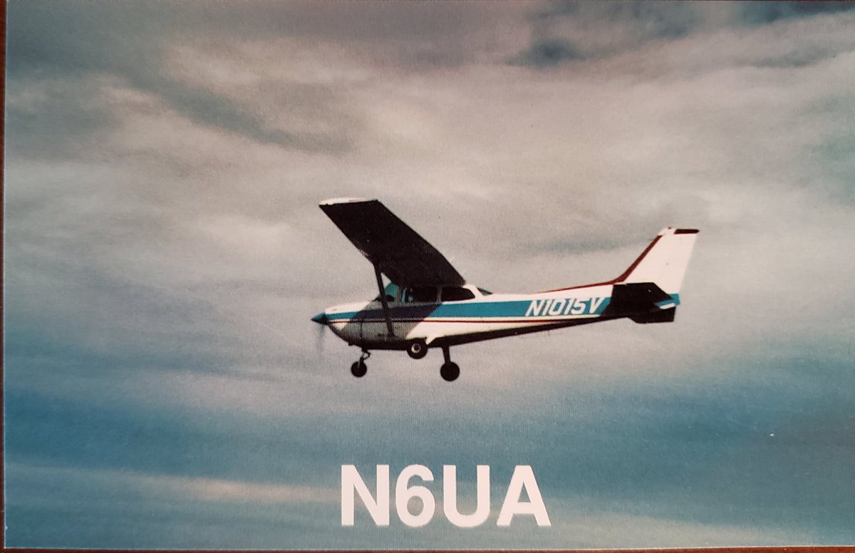 KD3E_'s tweet photo. Mail call brought in great QSL cards from N6UA @dtabor and #N7JS.
Doug, is that your plane?
Thanks! 73 https://t.co/T2GHEzhQoY