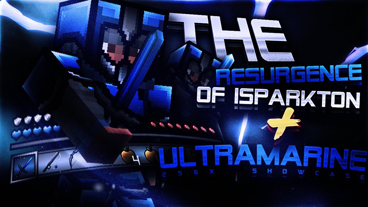 Minecraft Pack Thumbnail | [Ultramarine 256x] - 
<a href="/iSparkton/">iSparkton</a> 

- RT &amp; Like Is Appreciated.