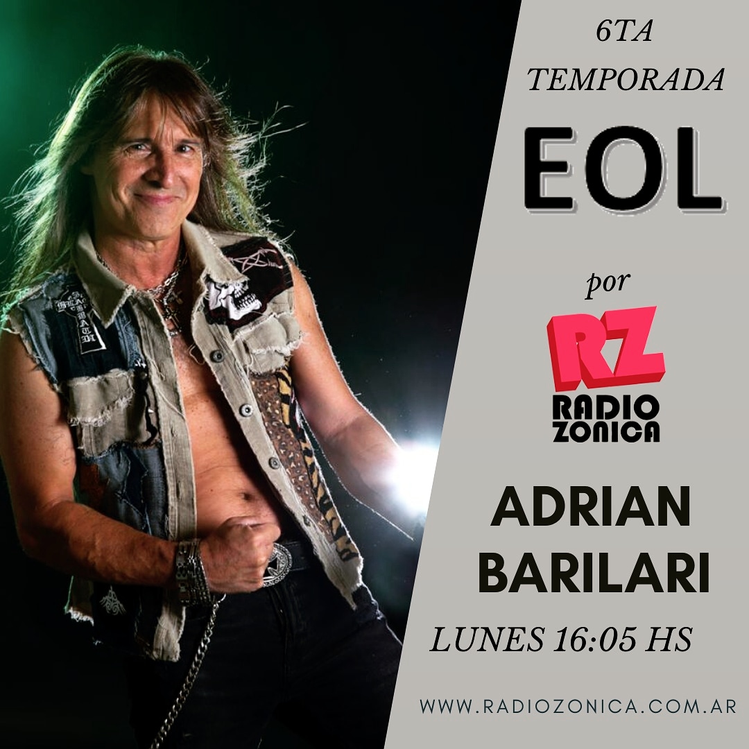 Este lunes a las 16:05 hs por <a href="/RADIOZONICA/">#RadioZonica #Zonica➕</a> , entrevista exclusiva con <a href="/BarilariAdrian/">Adrián Barilari</a>