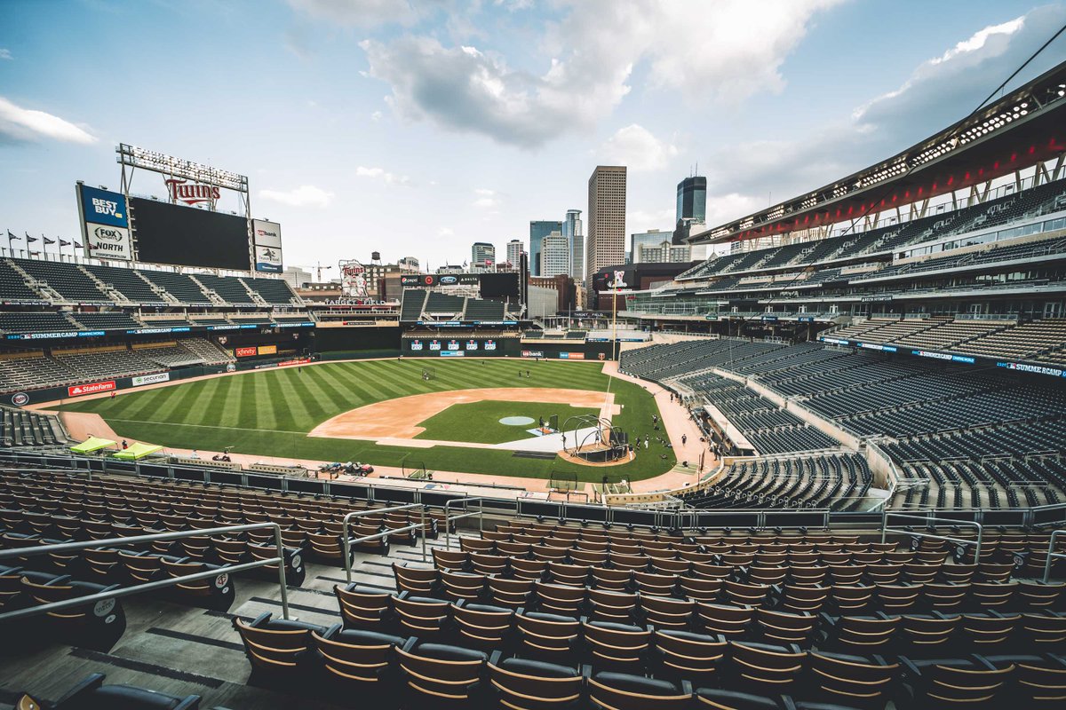 See you again tomorrow, Target Field! ❤️ #MNTwins