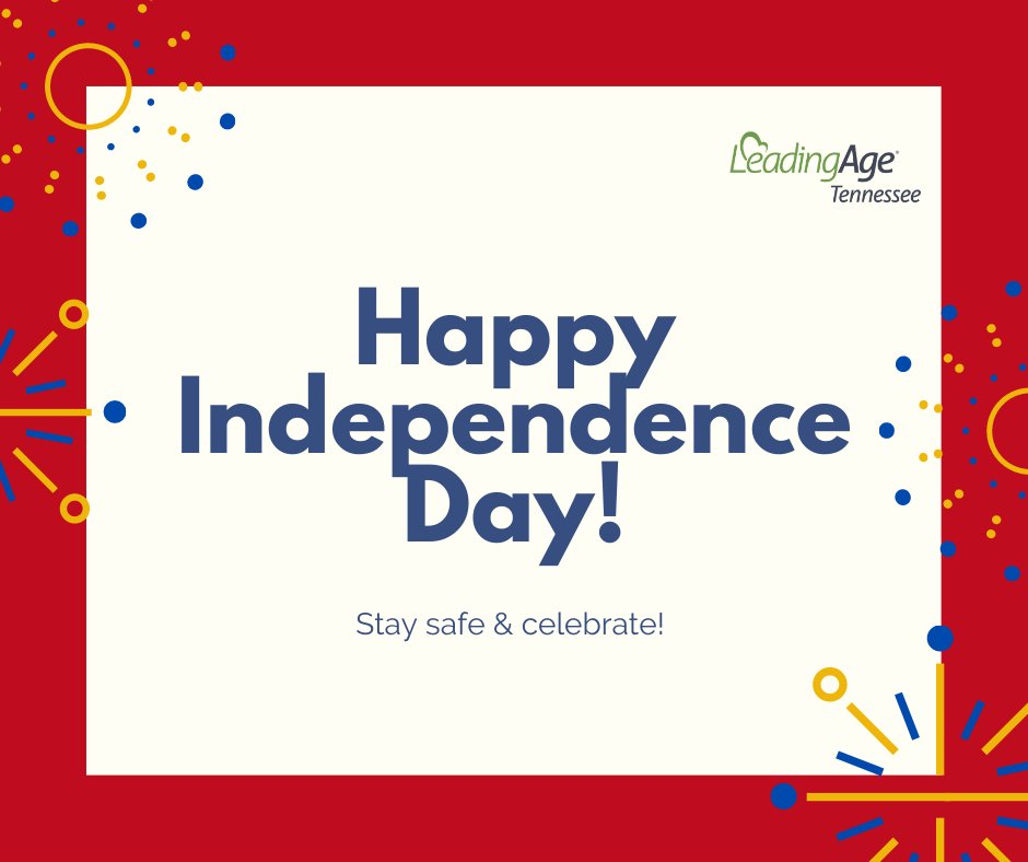 Stay safe and celebrate!