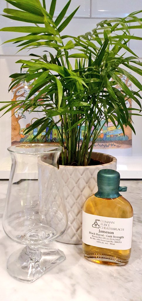 CFCwhiskey's tweet photo. Delighted to taste this as a group! Bottle ordered online from @IrishDistillers and arrived promptly! Bottle number 156 at 60% abv from cask number 388253 on the 22/6/2020. The packaging and personalised hand written bottle info is a nice touch. The regular #blackcask is a firm https://t.co/6bPmYnBHOR