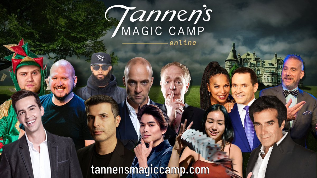 tannensmagic's tweet image. If you’re a young magician, you won’t want to miss this. Online, for free, in one week. We’ll see you there! TannensMagicCamp.com
