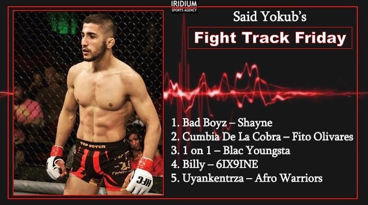TeamIridiumISA's tweet photo. 🎶 Here's our man @SaidYokubMMA's #FightTrackFriday workout playlist 🎶 #TheDarkside https://t.co/kscfaMQuZY