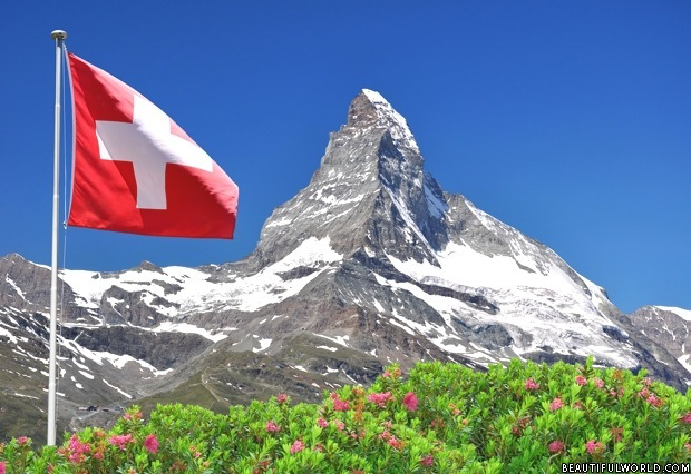  https://www.jamesbondlifestyle.com/product/piz-gloria-schilthorn-switzerlandThe glacial waters & African - European tectonic plate collision makes for spectacular scenery. https://www.cntraveler.com/story/part-of-the-alps-matterhorn-mountain-is-in-africaThe flag is a big plus.