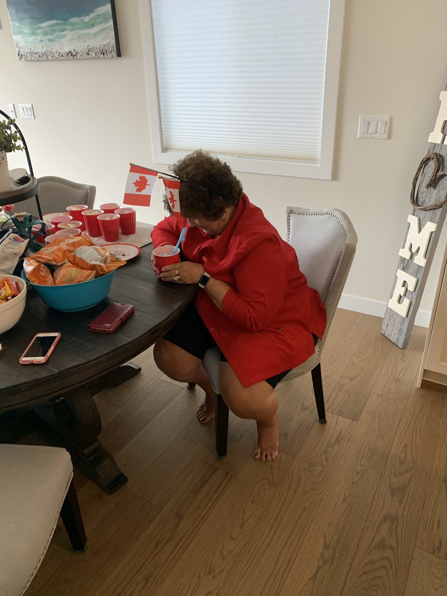 ernalips's tweet photo. Wear red, ✅ Drink a bottle of vodka, ✅ Throw up over a balcony, ✅ Tell your kids how disappointed you are, ✅ Stare longingly at a penis, ✅✅ This Grandma showed these pussies how to #CanadaDay2020 https://t.co/D1h6315VaA