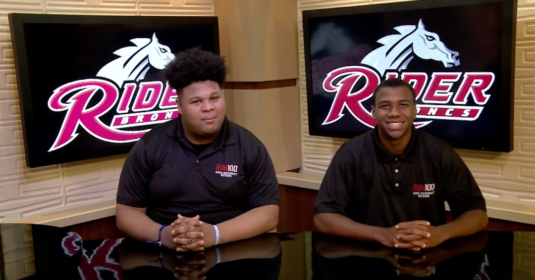 RiderATHL's tweet photo. Excited to see high school students @RiderPreCollege BRONCast developing their sports media skills! #BRONCast 

https://t.co/NG8ygIAgU4 https://t.co/k5o8Z5qujs