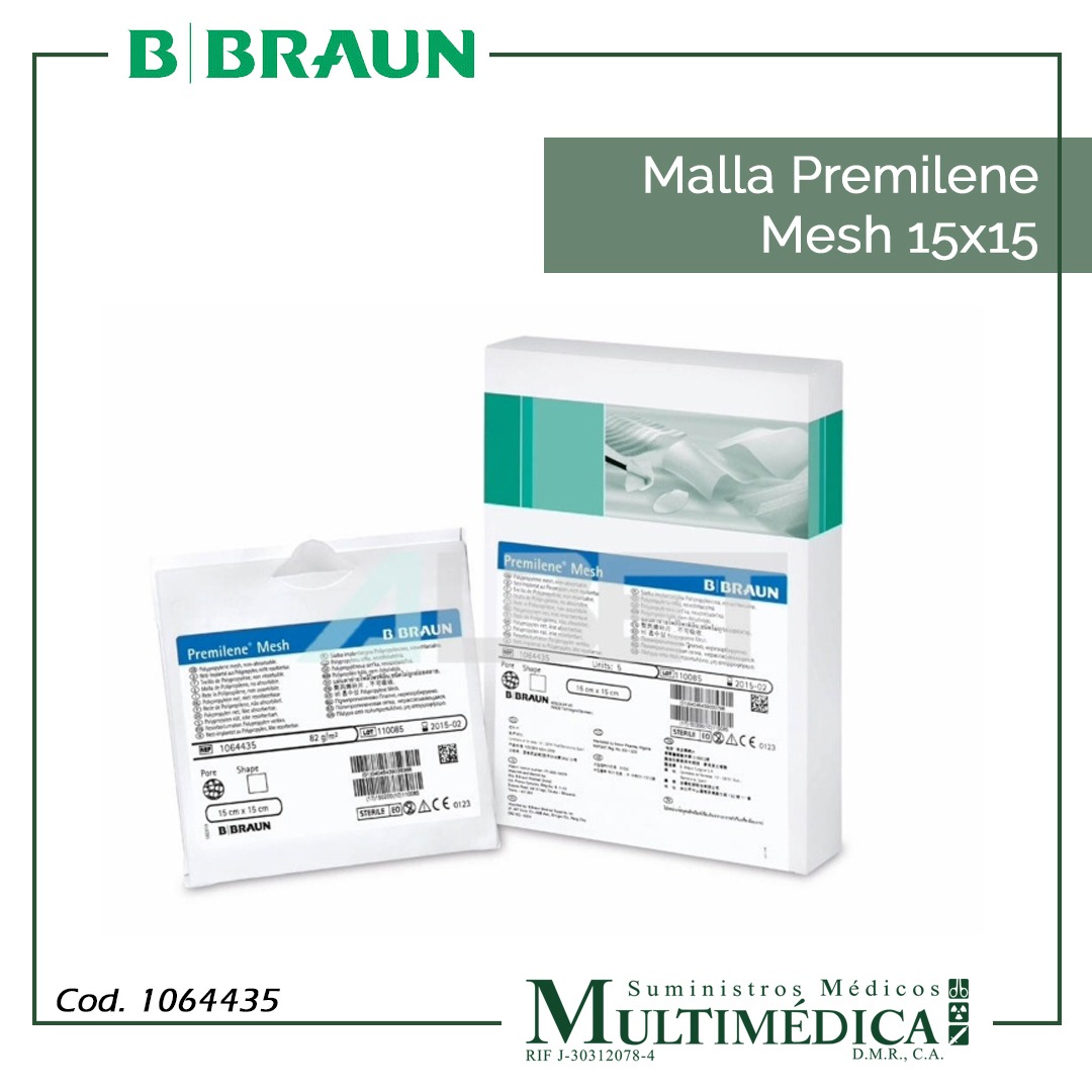 MultimedicaC's tweet photo. 𝐌𝐚𝐥𝐥𝐚 𝐏𝐫𝐞𝐦𝐢𝐥𝐞𝐧𝐞® 𝐌𝐞𝐬𝐡, 𝐌𝐚𝐫𝐜𝐚 𝐁 𝐁𝐑𝐀𝐔𝐍.
Es una malla de #polipropileno monofilar 100% diseñada para la reparación de #hernias y reconstrucción de la pared abdominal y torácica. Síguenos en IG @multimedica_com para más información. https://t.co/vQboqAQIxb