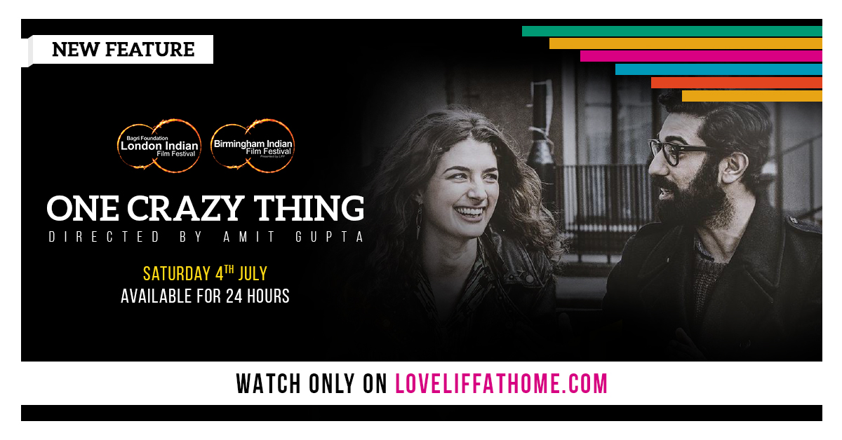 weLoveBIFF's tweet photo. DON'T MISS @RayPanthaki #DaisyBevan in @amitravigupta's #OneCrazyThing about a boy and a girl and a secret sextape! British Asian #romcom filled with warmth, music and delicious Indian food - Sign up and watch at https://t.co/nnoT4Ul2FU FREE in the UK ONLY for 24 Hours on 4 July https://t.co/6hPCYkzQL2