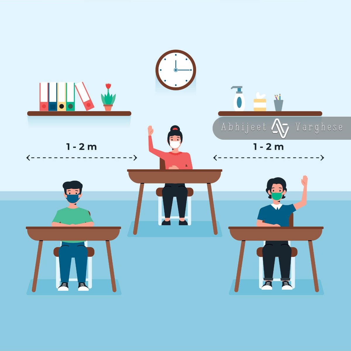angelcreation0's tweet photo. Social Distancing in school
By : @abhijeetv07
#covid19 #socialdistancing #school #newnormal #graphicdesign #illustration #adobe #2dart #artwork #Trending #angelscreations #angelcreationsdigital #publicschoolproblems #education #graphic #design #designinspiration #newday #newlife https://t.co/RJq11cK3DX