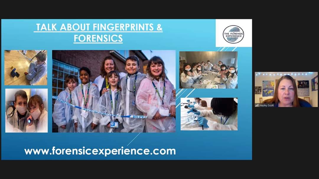 EmmaC_Panther's tweet image. #PegasusScouts and #PhoenixCubs had a fantastic time learning all about forensics from Hayley at The Forensic Experience this evening! 😀🔬 #VirtualScouting @BerkshireScouts @UKScouting