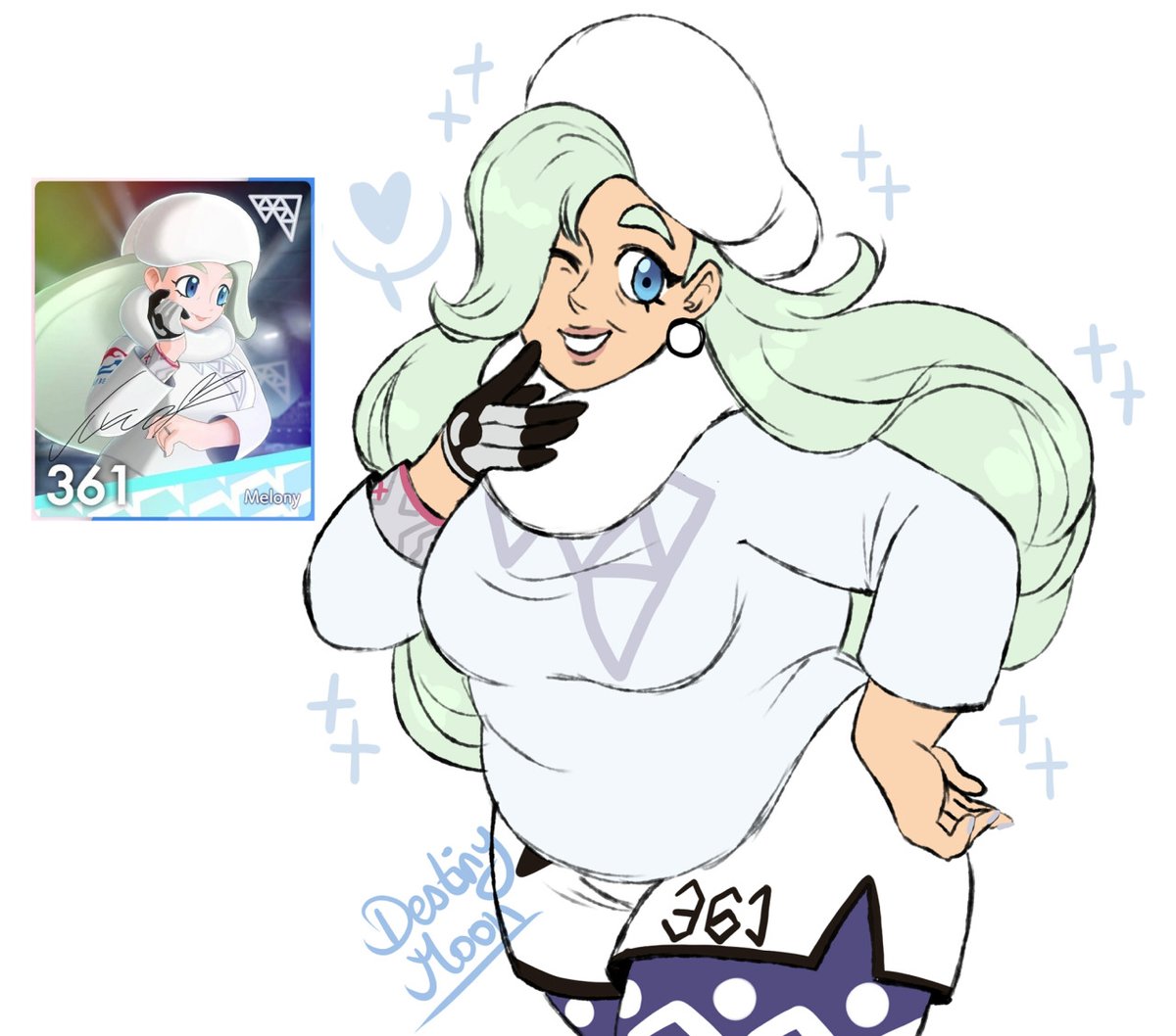 DestinytomoonA's tweet photo. Melony! 🖤 https://t.co/EV6kyhRH7t