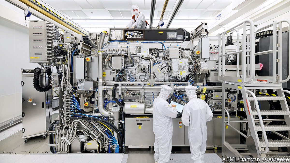 These images will make us understand how chips are being made in a clean environment with protective gears and suits and this machine costs $100 m for one machine only