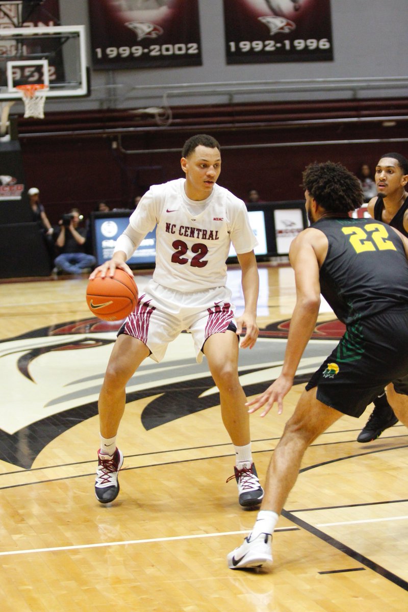 NCCU_MBB's tweet photo. 🗣🗣 Eagle Nation,

On This Friday We Flash Back To Our Thrilling Home Victory VS Norfolk State! 

#EarnedNotGiven 
#SameFightDifferentRound 🏀🦅 https://t.co/KbqbO9mVgi