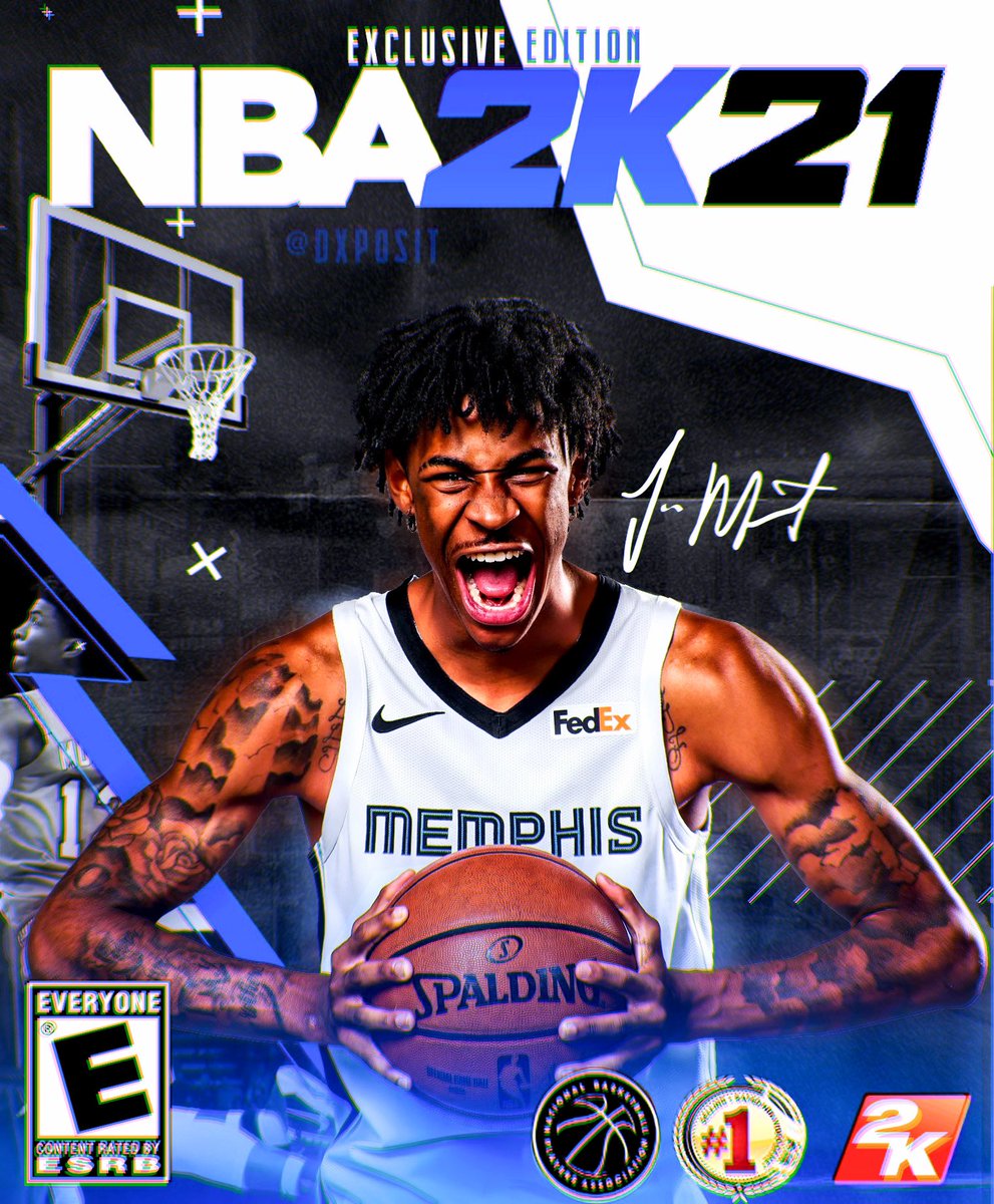 Dxposit's tweet photo. #2K21 Cover Art Concept💰

Creator:@Dxposit 
💙+♻️

@Ronnie2K @Beluba @NBA2K @JaMorant 

Please Dm Me For Any Commissions❕ https://t.co/up94CYEI70