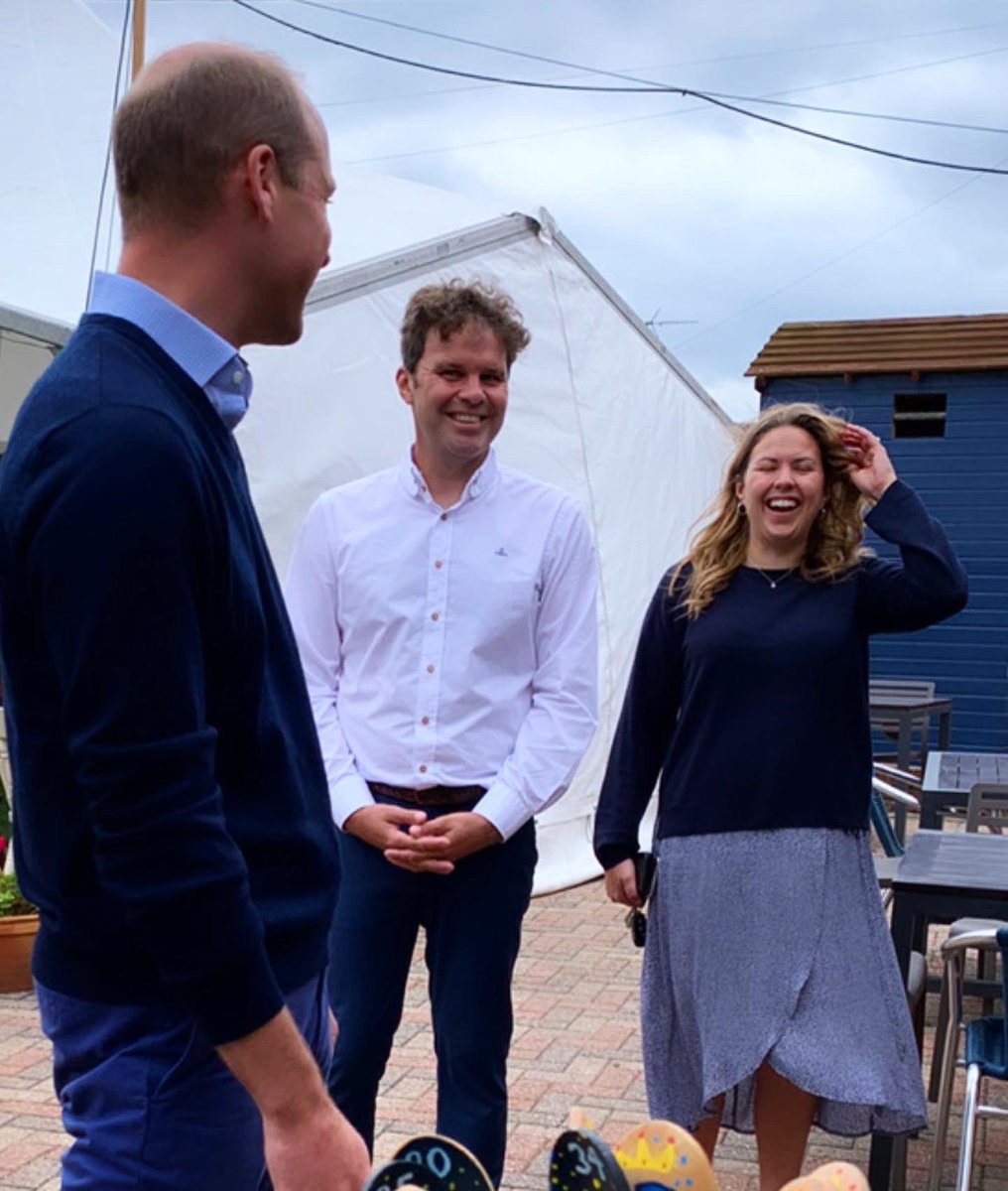 AWPRCO's tweet photo. Hospitality is back!!

It was wonderful to spend some time today with The Duke of Cambridge at The Rose &amp; Crown in Snettisham as we look to relaunch the hospitality industry following the relaxation of lockdown.

It’s time to get back to doing what we do best - being hospitable! https://t.co/iji1wnwWp1