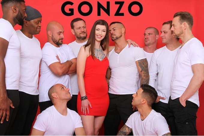Nice group photo from my recent 10 on 1 scene 😀 https://t.co/gWel3aF9sD<a href="/tag/makeup"class="tags"><span>#makeup</span></a><a href="/tag/dp"class="tags"><span>#dp</span></a><a href="/tag/xxx"class="tags"><span>#xxx</span></a><a href="/tag/pornstar"class="tags"><span>#pornstar</span></a><a href="/tag/gangbang"class="tags"><span>#gangbang</span></a><a href="/tag/anal"class="tags"><span>#anal</span></a><a href="/tag/dap"class="tags"><span>#dap</span></a>