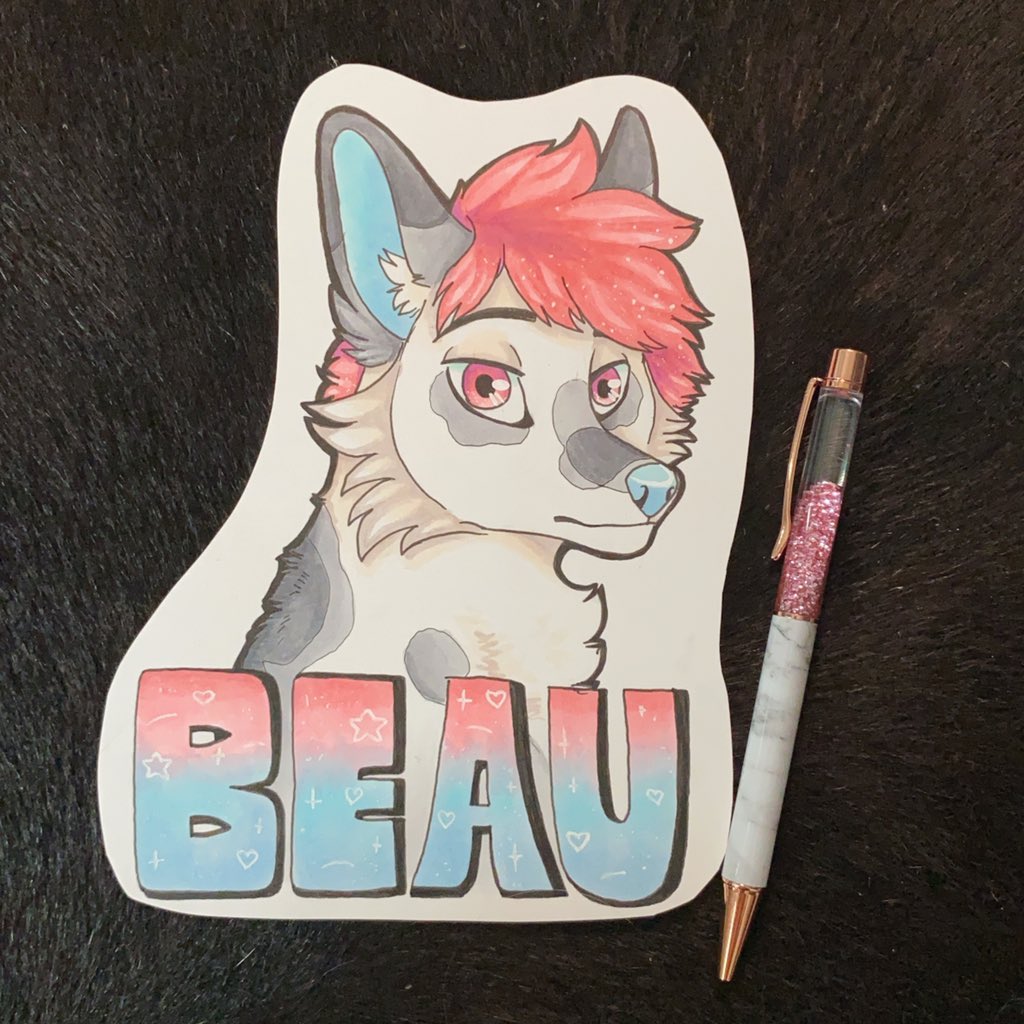 hotcacaobean's tweet photo. My fav angsty boi 💗 #fursona #fursonabadge #furry #furryart #traditionalart #oc #ocart #furryfandom #copicmarkers https://t.co/gQg2XT0tRO