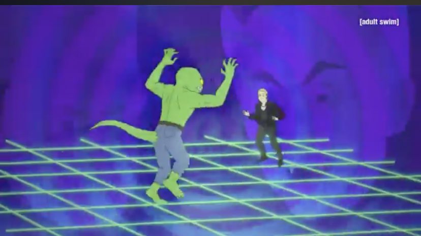 WizzurdX's tweet photo. @timheidecker Is that #CodenameKILLER in the new #Decker cartoon?! (Art by @playazball) https://t.co/8PyvkgPcjn