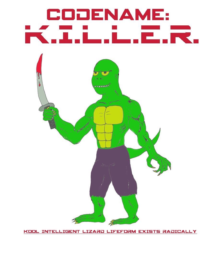 WizzurdX's tweet photo. @timheidecker Is that #CodenameKILLER in the new #Decker cartoon?! (Art by @playazball) https://t.co/8PyvkgPcjn