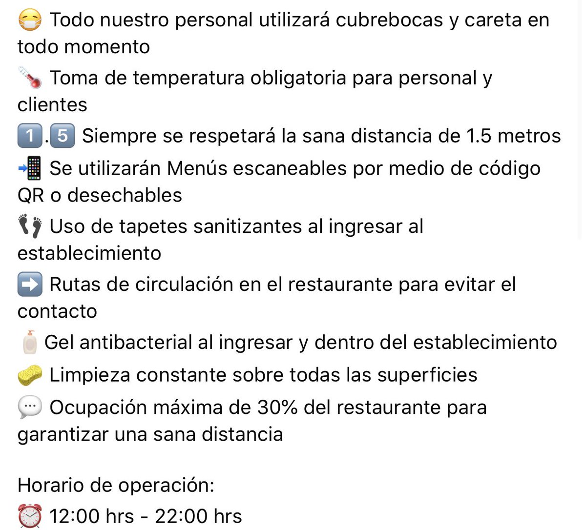 AlexPizzaMx's tweet photo. ¡YA ABRIMOS NUESTRO COMEDOR! 🍕 

Ya puedes venir a nuestra sucursal San Jerónimo.

La higiene y seguridad en estos tiempos es nuestra mayor preocupación, por lo cual hemos establecido diversas medidas para poder reabrir nuestro comedor.

#alexpizza #pizza #cdmx #FelizViernes https://t.co/0T1pjRHn14