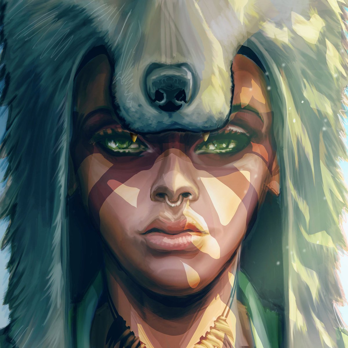 rollers_studio's tweet photo. 🐺🍁🇨🇦
#digitalpainting #lightingstudy #aboriginallivesmatter #firstnations #neverforget #policebrutality #wolfhead #characterdesign #civilrights #humanrights #masaroart #vancouverart #westandtogether #nativecanada #socialcommentary #digitalart #unitedwestand https://t.co/ufhyWvGGI3
