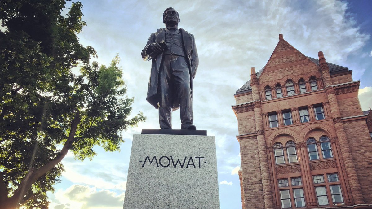 25. Between Mackenzie & Brown, you'll find Sir Oliver Mowat.He was premier of Ontario *and* a Father of Confederation. He introduced secret ballots and gave more men the right to vote.