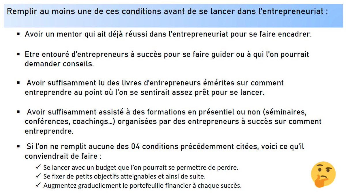 DjamelDao's tweet photo. En ce moment, énormément de gens parlent d’entrepreneuriat et voici mon opinion quant à s’y lancer. https://t.co/RWvXyrRb2e