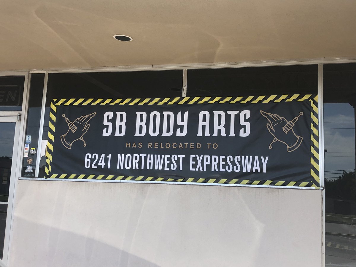 SB_BodyArts's tweet photo. New Location Now Open! https://t.co/DAWOWi1zXF