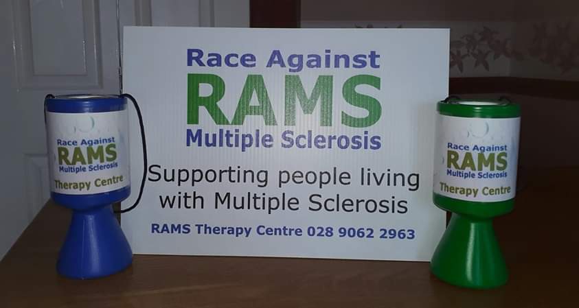 WhyMultiple's tweet image. It has finally arrived RAMS Therapy Centre PR Handboard to help provide treatment for people living on a daily basis with Multiple Sclerosis in Northern Ireland . Stronger Together . William Steenson