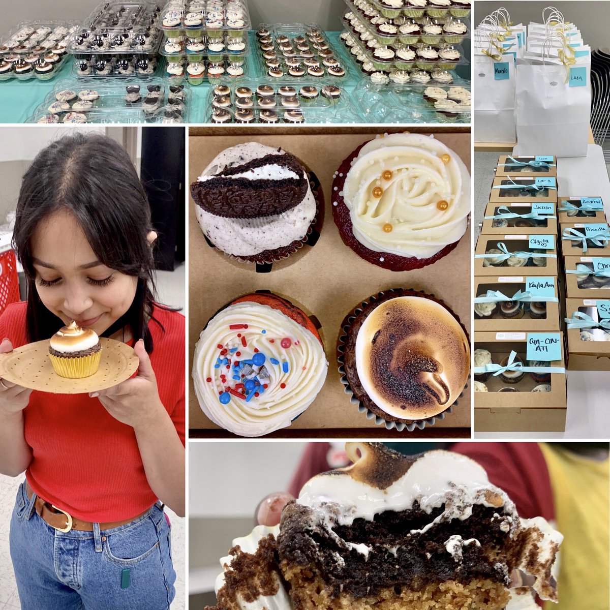 TGT_Laura's tweet photo. Back because you asked for it, #llcupcakes! Today Laura’s Little Bakery was open for business with Order-Pick-Up options for COVID safety... even better, we made our goal of raising over $1000 for the causes below! Thank you team for your support! #bakingforacause #blm https://t.co/o65gtwK1h2