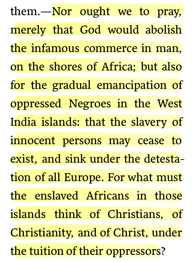 English Baptists also railed against human slavery. They warned Baptists in America to stop it. But America refused to repent.Abraham Booth, “Commerce in the Human Species, and the Enslaving of Innocent Persons, Inimical to the Laws of Moses and the Gospel of Christ,” 1792