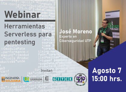 drvvillarrealc's tweet photo. Ingeniería Solidaria de la @UCooperativaCol en Colombia y el grupo de Investigación GITCE #gitce de la @utp_chiriqui te invitan a que te registres en sus sesiones de webinar para el mes de agosto en https://t.co/SQmABFEdnM @DRI_UTP @UTPInvestiga https://t.co/rwnSy7YPvc