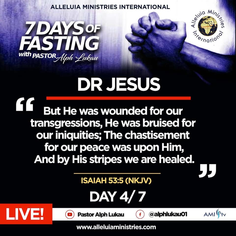 AlphLukau's tweet photo. Day 4/7 Dr Jesus (Isaiah 53:5)
Jesus Christ is the Healer. Divine health is your PROMISE and your HERITAGE.
• Dr Jesus healed yesterday and He heals you today.
• May the touch of Jesus Christ reach you https://t.co/JYAH1FV1h8