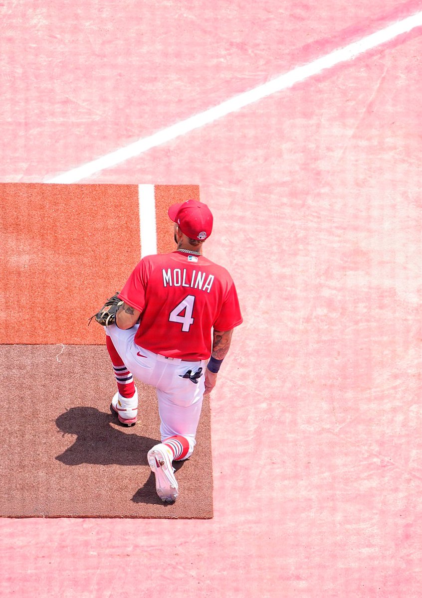 Cardinals's tweet image. Great to see
Our catcher
At home
Today!