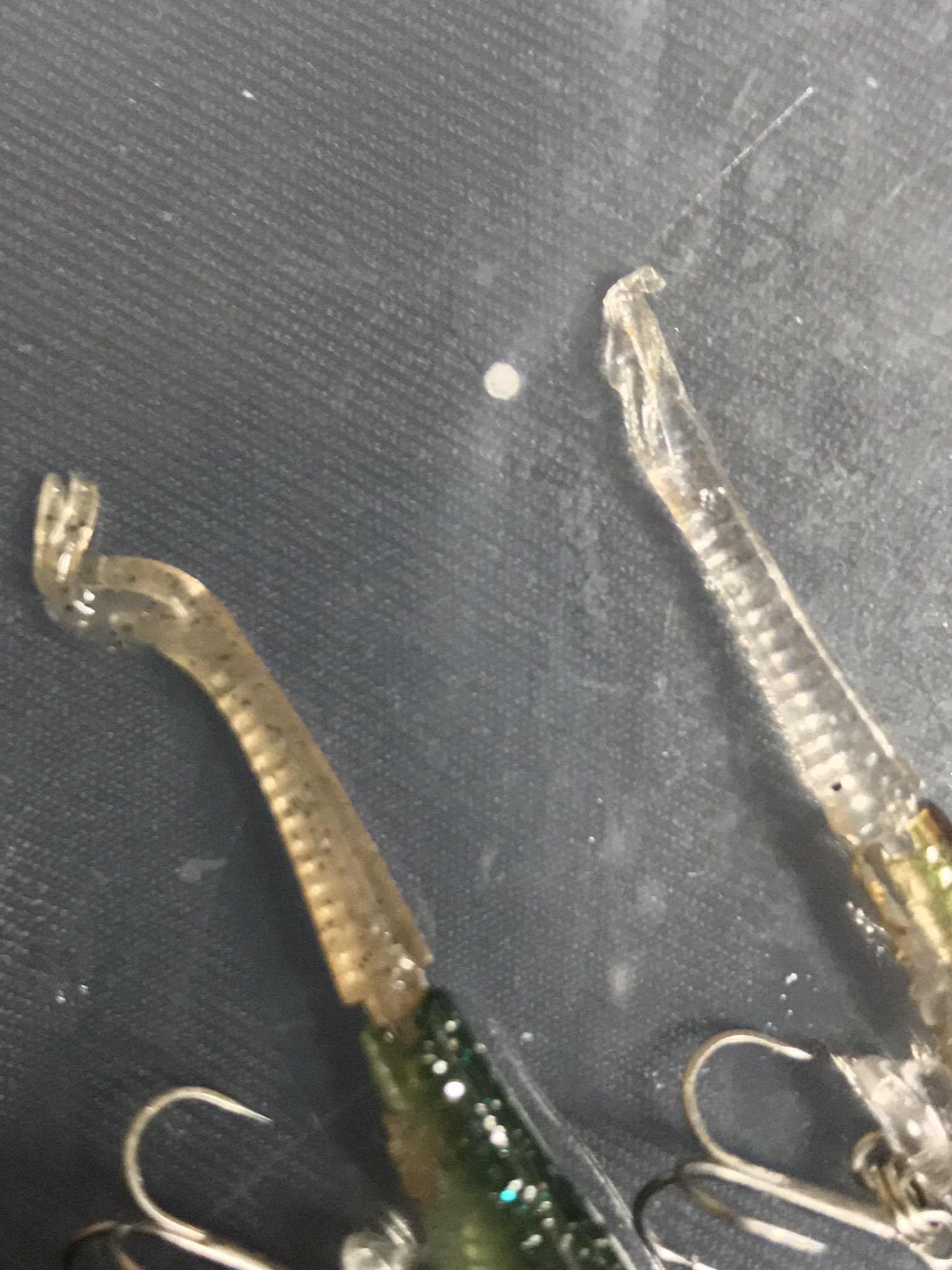 Hazimetal 人気のナギサsp ワームと一緒にボックスに放り込んでたらテール溶けてる もしやと思って調べたら エラストマー素材やった みんな保管には気を付けろ そしてパッケージの注意書きは良く読むんだぞ 泣 T Co Nf9giyabu6 Twitter