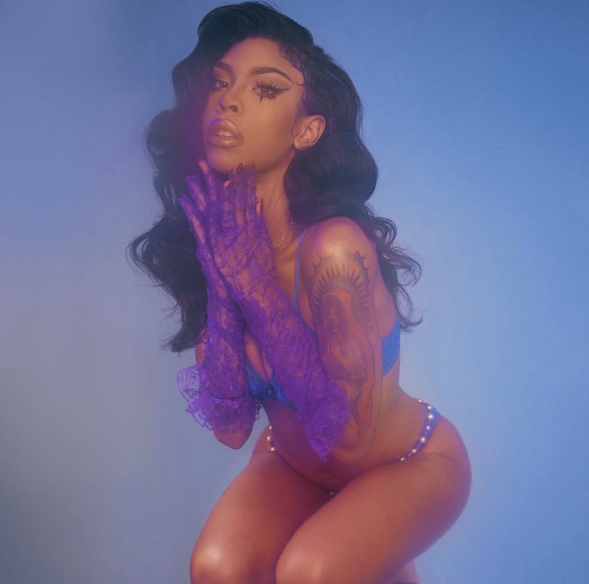 luv__core's tweet photo. rico nasty for savagexfenty ✰.* https://t.co/rREn3p4DgX