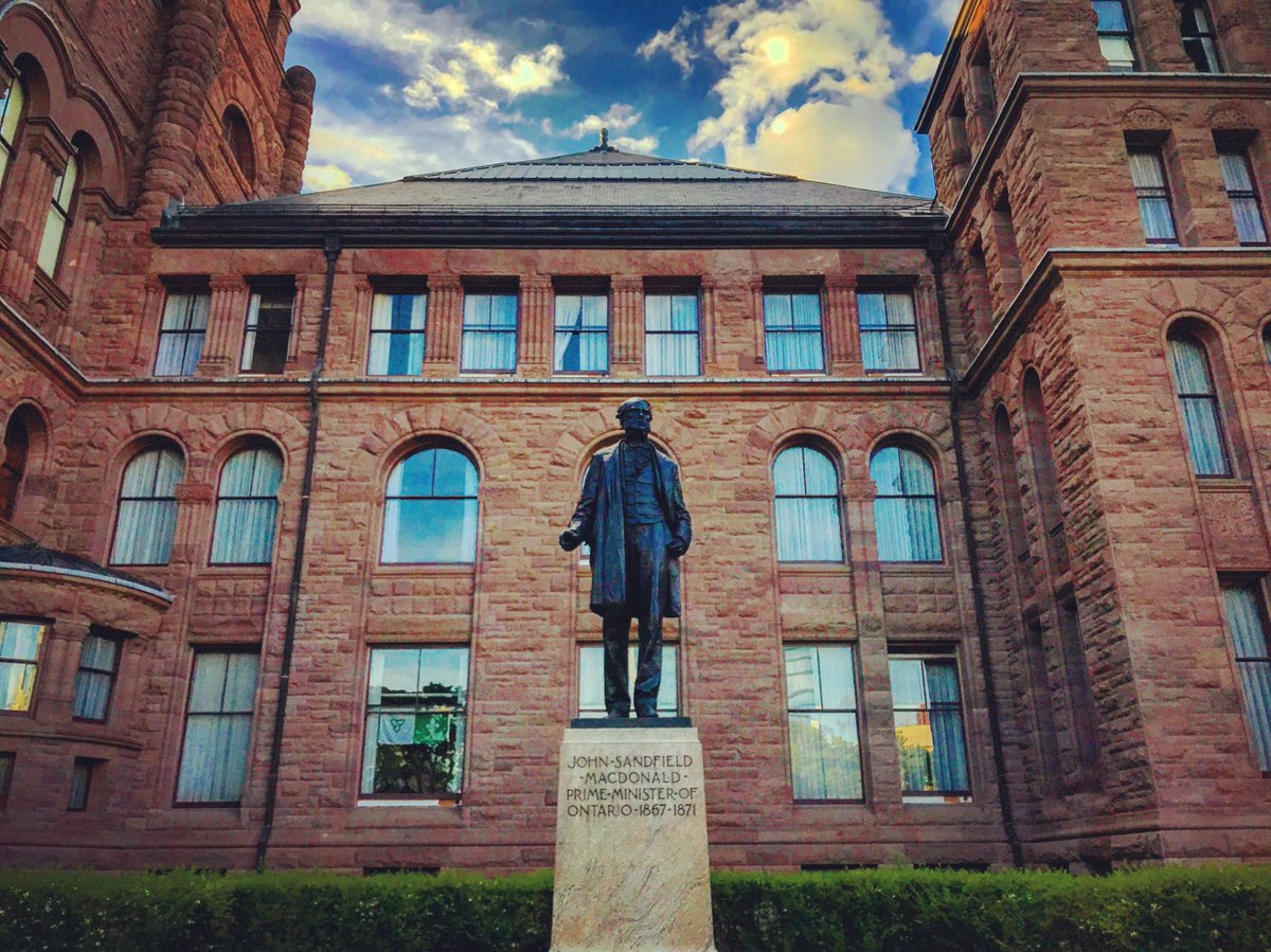 33. Beyond Queen Victoria, the most diversity you'll find on display at Queen's Park is John Sandfield Macdonald*—because our first premier was Catholic. Or the poet Al Purdy, because he wasn't religious at all.*Not to be confused with the statue of the *other* John Macdonald.