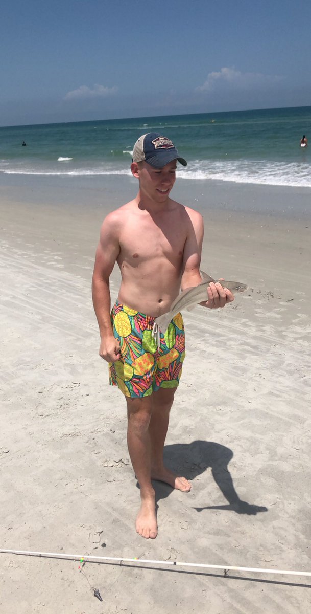 RidefortheAs's tweet photo. Fishing day in Jacksonville Beach! https://t.co/jHO44QTOgZ