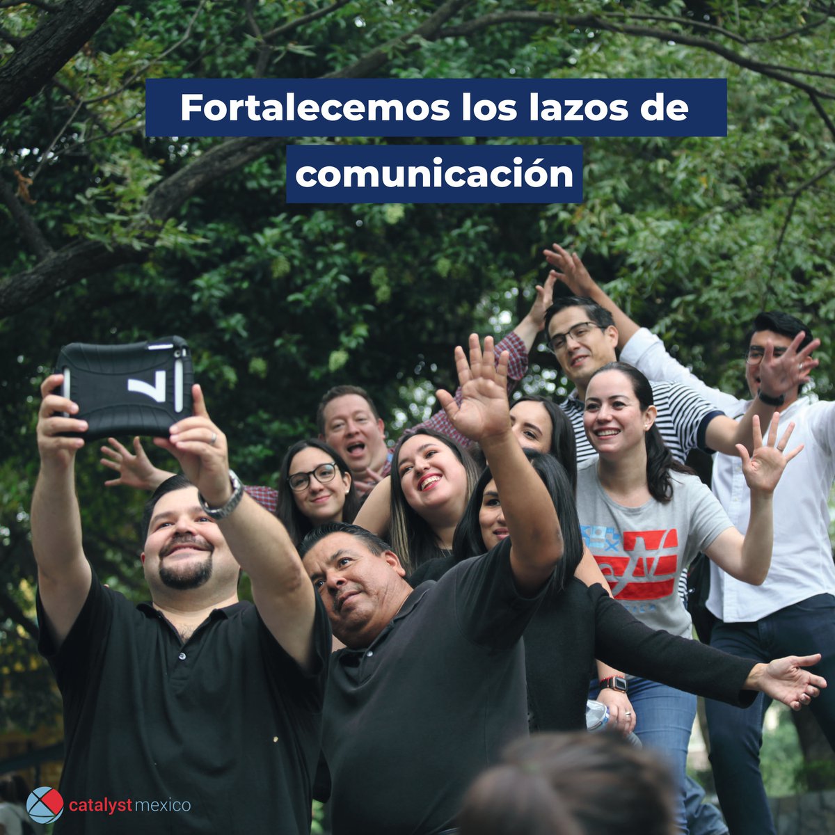 CatalystMX's tweet image. ¡Por fin es viernes! Cierra esta semana con fuerza y con la mejor actitud⚡️

Nuestros Team Buildings te ayudan a mejorar la comunicación y unión con tu equipo💪🏼

#Teambuilding #Teambuildingvirtual #equiposremotos #homeoffice