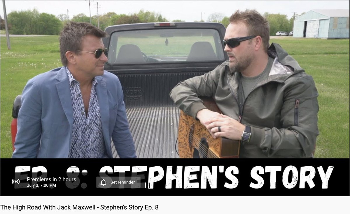 thehighroadshow's tweet photo. tonight episode 8 with #jackmaxwell with  #StephenCochran https://t.co/iDpEz996tS