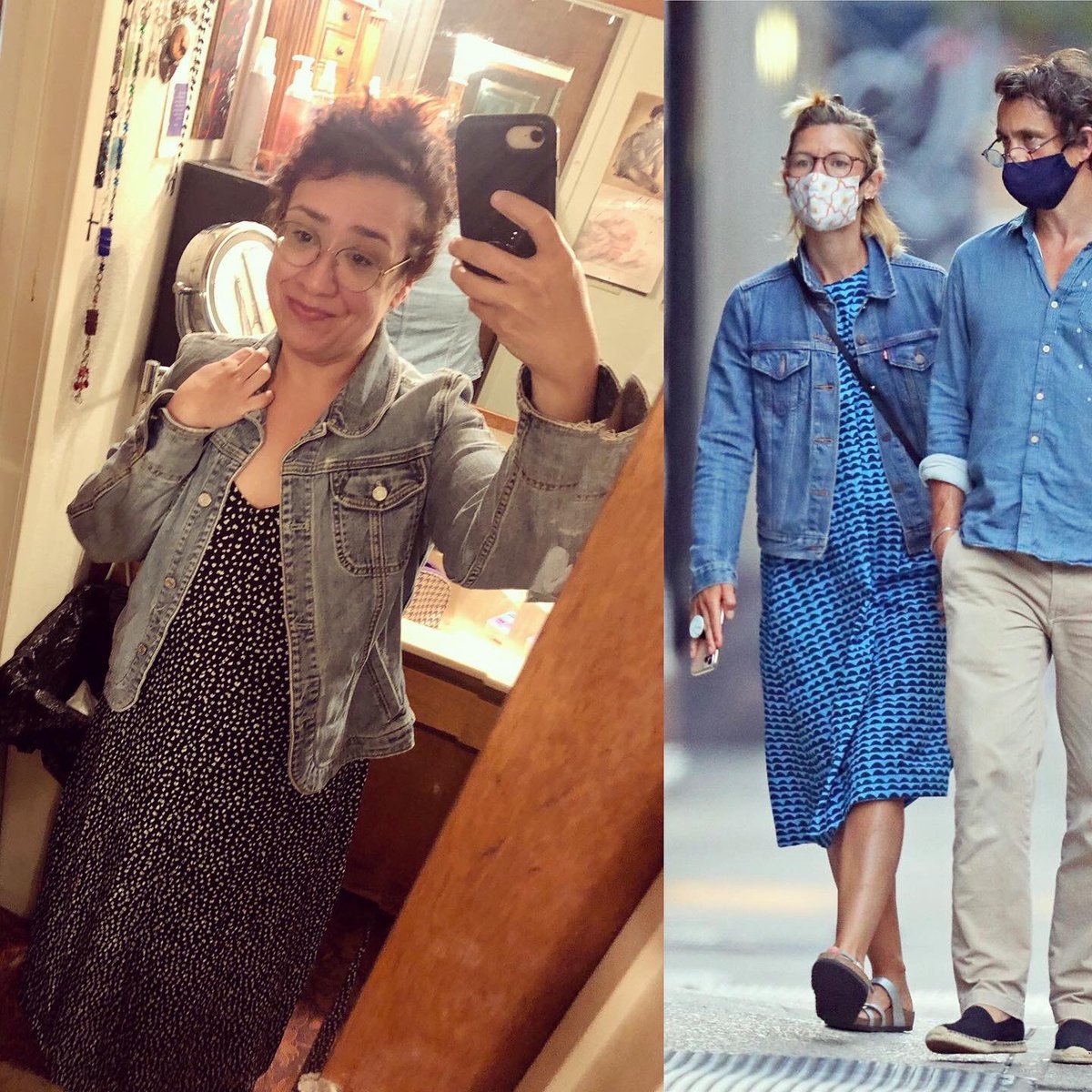 wendigobunny's tweet image. My attempt at #ClaireDanes fashion the sincerest form of flattery. I admit I was pretty stoked when I saw her in an outfit not unlike something I would wear right now! The dream of the 90’s is alive 😍🥰💕💖 #wecute #LaRockDancyDanes #FashionRabbit