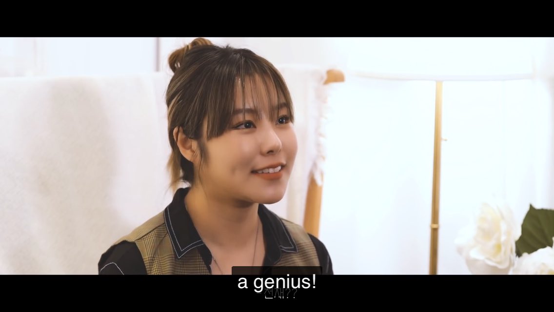 wheein really said that she’s in charge of being a genius in mamamoo
