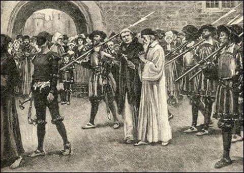 TudorAge1973's tweet photo. #OTD 
4th July 1533 
John Frith, reformer, theologian and martyr, was burned at the stake at Smithfield for heresy. Frith was given the chance to recant, however, he refused.

#JohnFrith #Reformer #Martyr #KingHenryVIII #Tudors #History https://t.co/SRHW8I6hAN