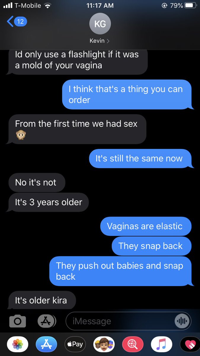 TW/ PedophiliaI received this text when I was 19 and we were in a relationship. Keep in mind that the first time we had sex I was 16 and a virgin. If this doesn’t disturb you, you are the problem.