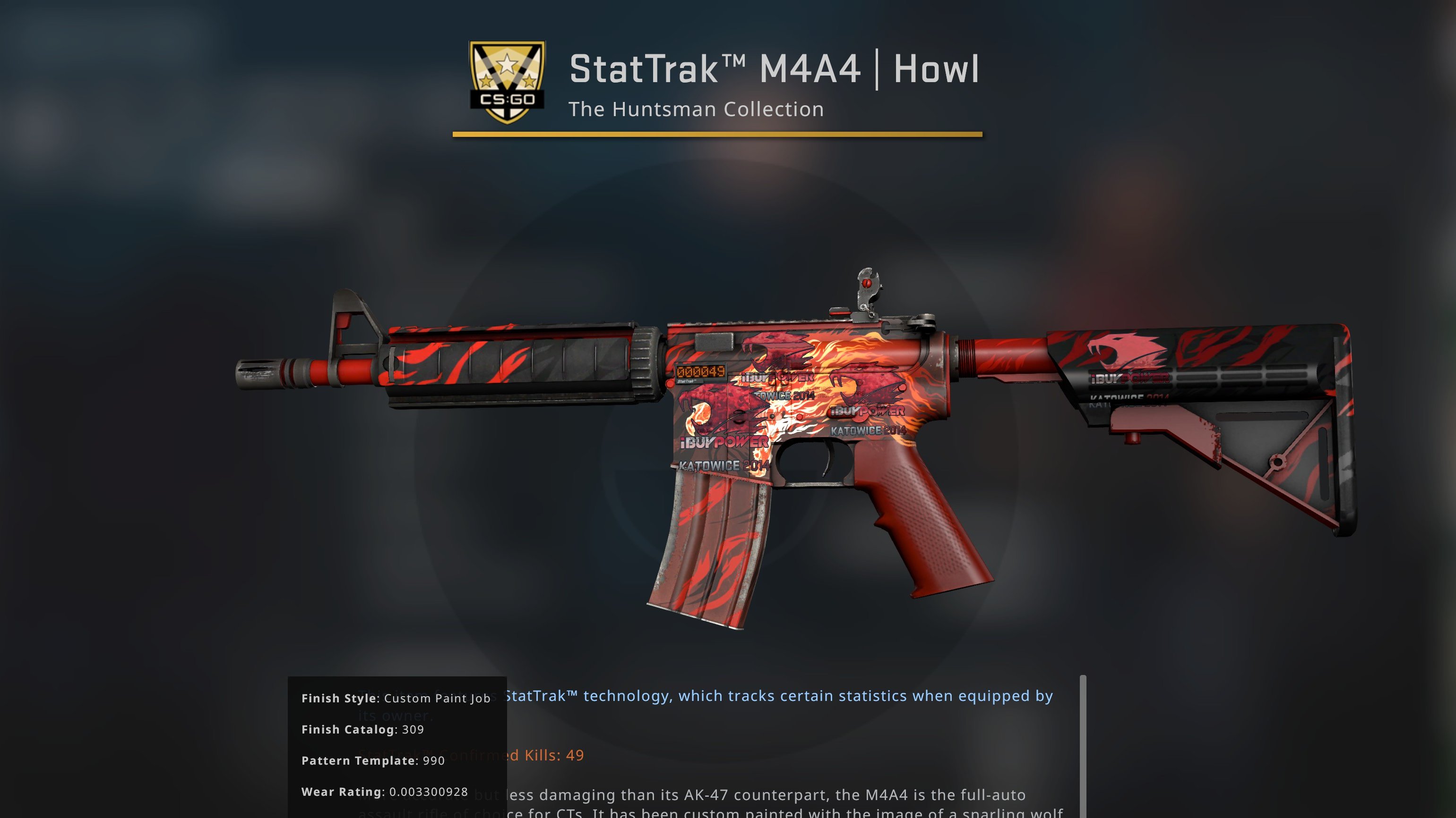 крафт m4a4 howl фото 44