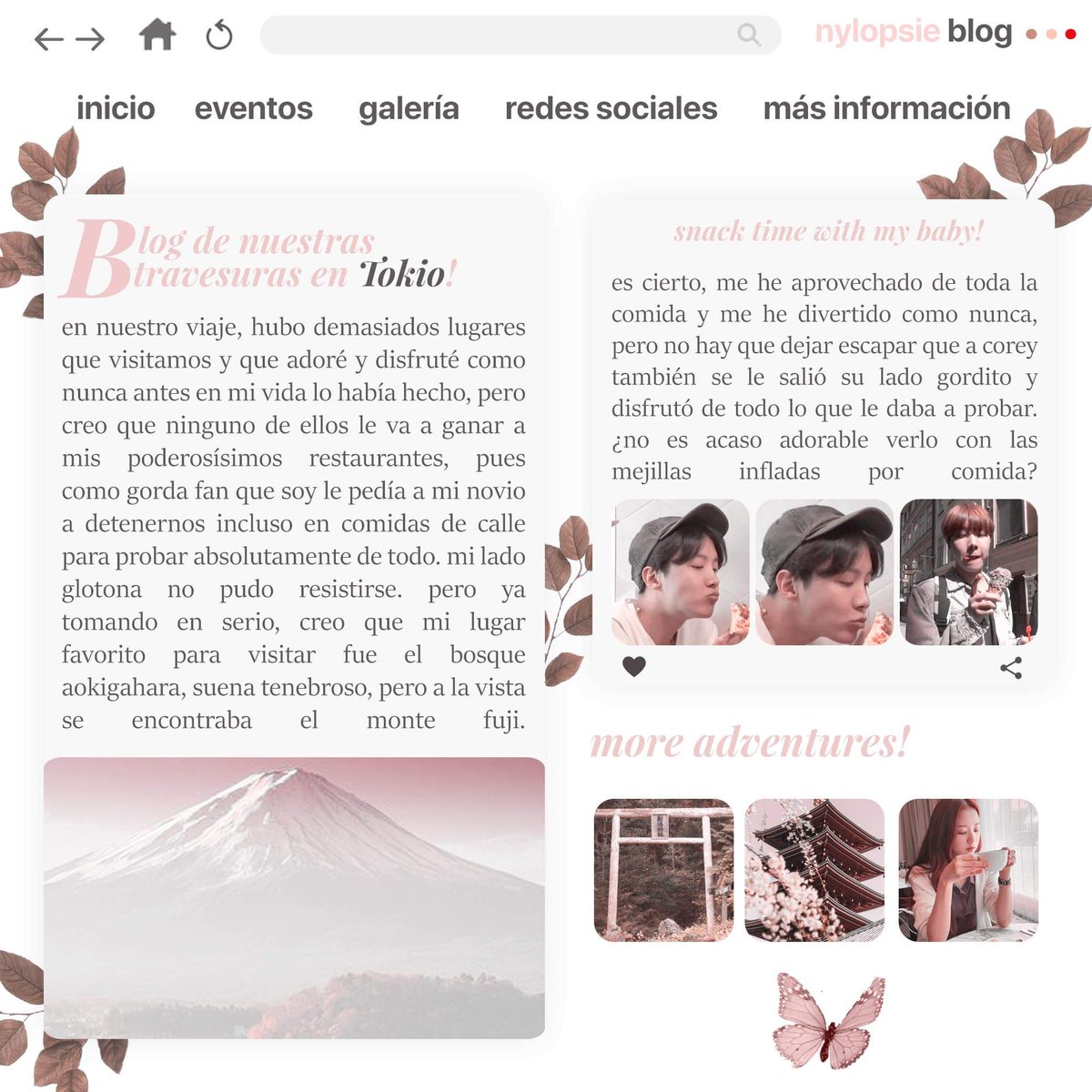 pinceIcoIorido's tweet photo. ─( #triptotokyo ) ;
. . . 💌🌷☁️🌿
𝚓𝚞𝚕𝚢 𝟶𝟹.
como ya he mencionado, es y será de las mejores experiencias y un viaje inolvidable. el primero de muchos. fue increíble.
@corpple mi angelito. 💞 https://t.co/fJnQlF4v4H