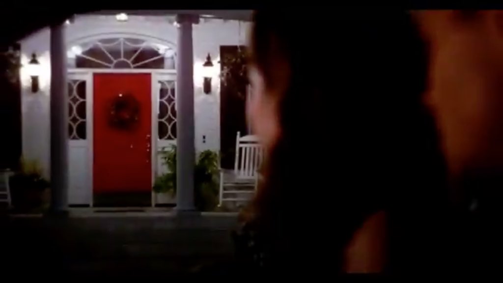 • the girl behind the red door