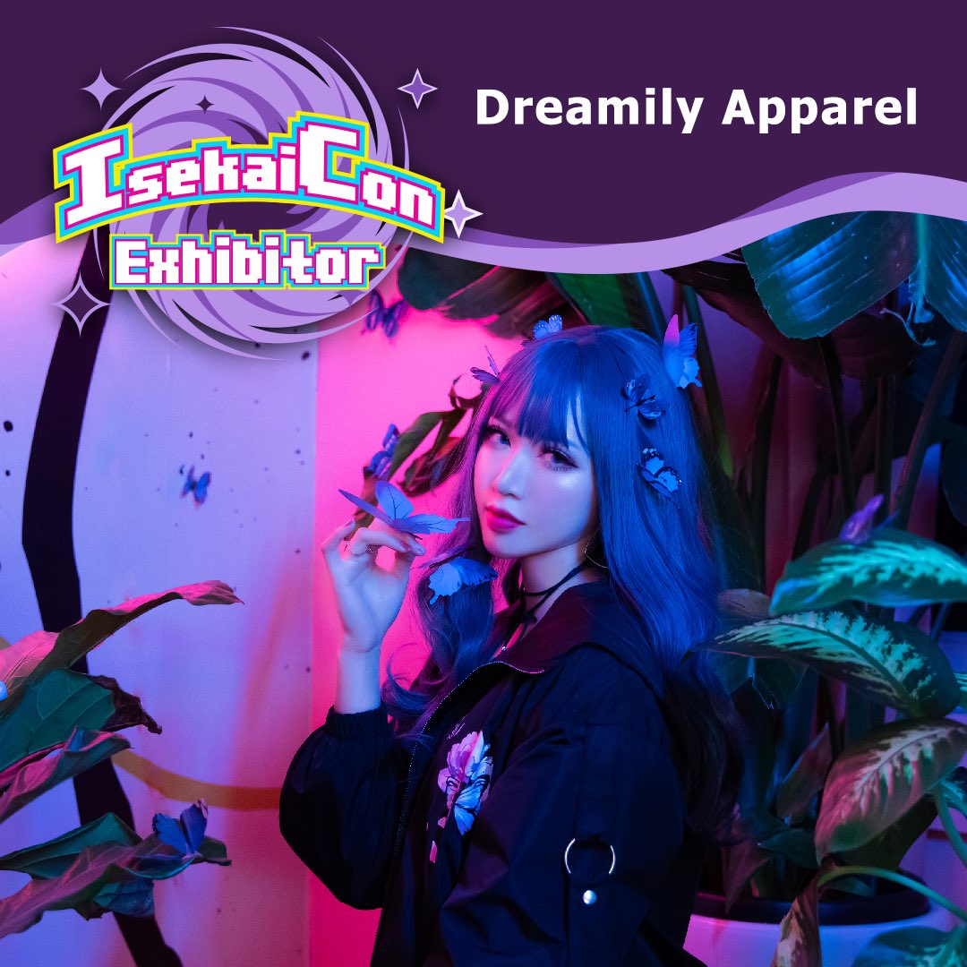 We have some more of our great exhibitors lined up for the convention! 

<a href="/ItsRainingColor/">Rain</a> 
<a href="/electricabyss/">🏳️‍🌈ElectricAbyss🏳️‍⚧️ @ san japan m20</a> 
<a href="/jbzydraws/">♡¡Jess!♡ @Halloween Ita Bag KS</a> 
<a href="/dreamilyapparel/">🦋 dreamily apparel 🦋</a> 

#virtualcon #onlinecon #artistalley